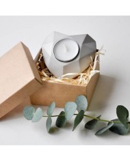 Mum ve Saksı Beton Kalıbı - Kalp - 378