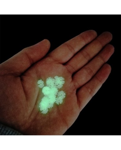 Epoksi Süsleme Pulu - Fosforlu Çiçek Yeşil