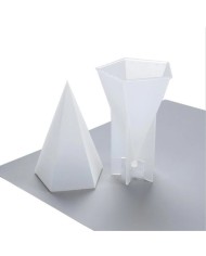 Beşgen Reçine Epoksi Kalıbı -Kod:908