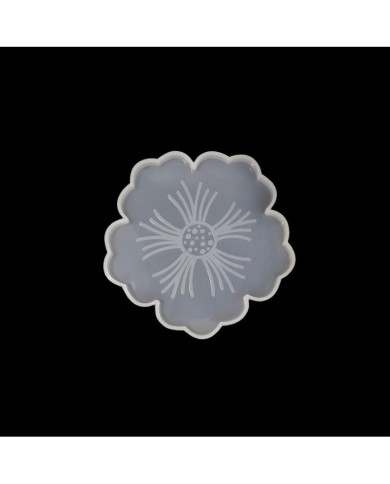 EPOKSİ SİLİKON KALIP - DESENLİ KÜÇÜK ÇİÇEK - Kod:281