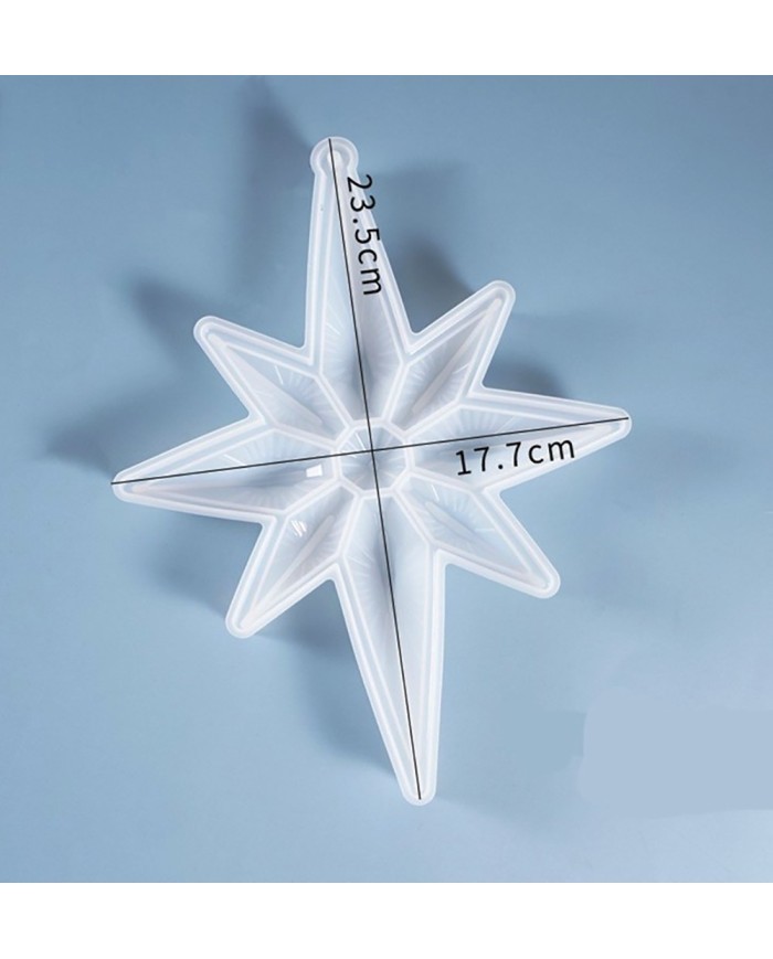 Kuzey Yıldızı Epoksi Silikon Kalıbı - Kod:914