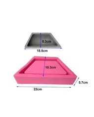 Beton Saksı Silikon Kokulu Taş ve Beton Kalıbı