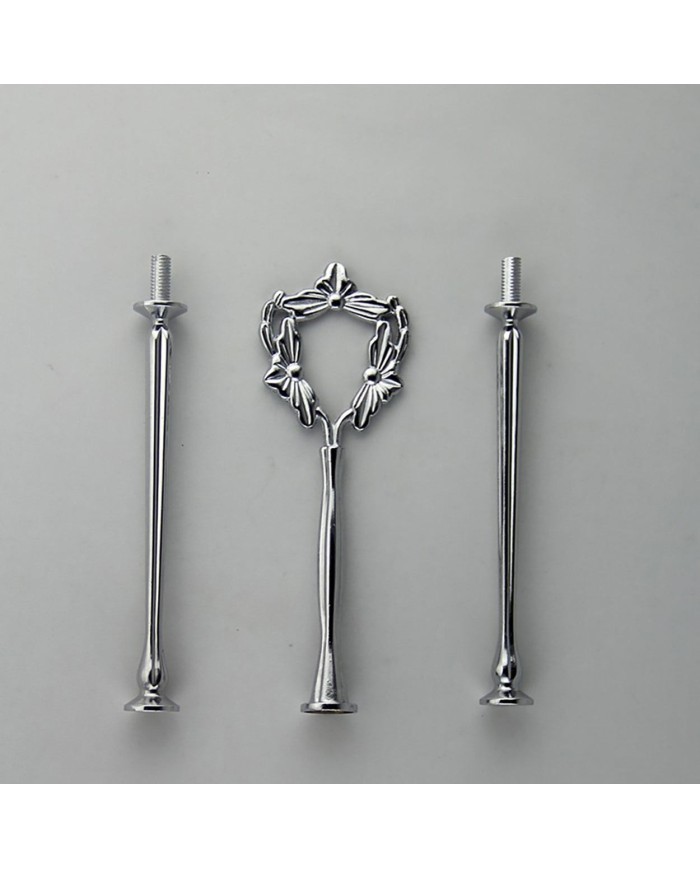 Kek Stant Aparatı Üç Yaprak Nikel Gümüş