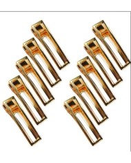 Toka Paketi Dikdörtgen Gold - 10 Adet