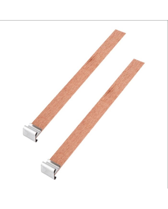 Ahşap Fitil -Ahşap Mum Fitili 50 Adet