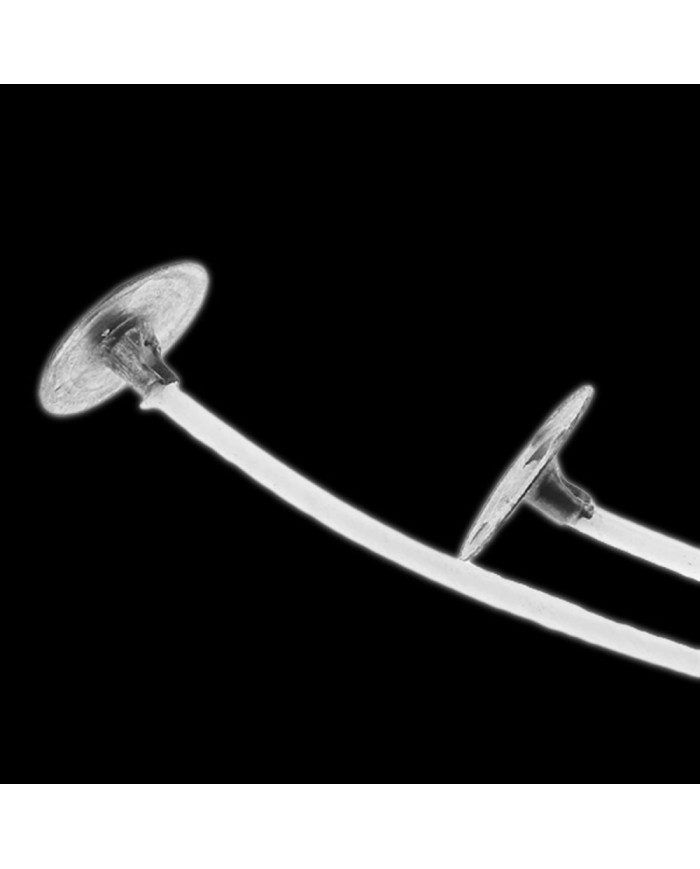 Mum Fitili Hazır Kopçalı 8 cm - 25  Adet