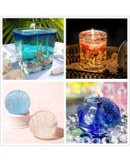 Jel Mum, Mum Jeli, Şeffaf Mum 10 Kilogram