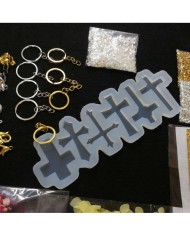 Haç Kalıbı Reçine Epoksi Seti - A55 Haç Kalıbı Reçine Epoksi Seti - A55