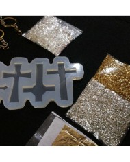 Haç Kalıbı Reçine Epoksi Seti - A55 Haç Kalıbı Reçine Epoksi Seti - A55