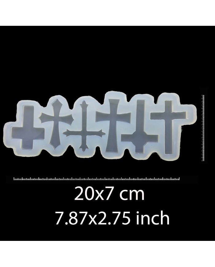 Haç Kalıbı Reçine Epoksi Seti - A55 Haç Kalıbı Reçine Epoksi Seti - A55