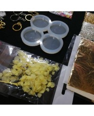 Magnet Kalıbı Yuvarlak Reçine Epoksi Seti - A57 Magnet Kalıbı Yuvarlak Reçine Epoksi Seti - A57