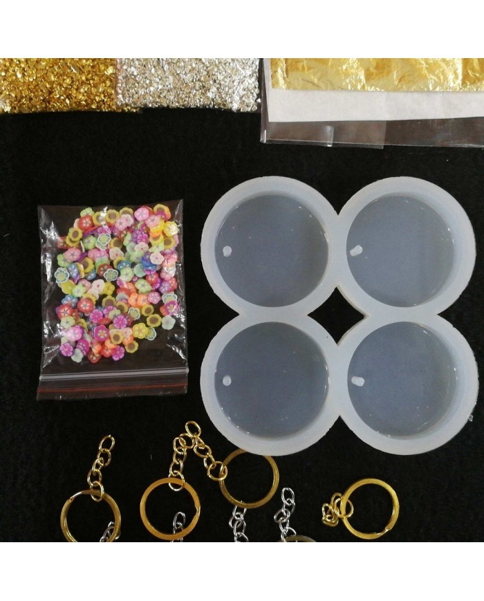 Magnet Kalıbı Yuvarlak Reçine Epoksi Seti - A57 Magnet Kalıbı Yuvarlak Reçine Epoksi Seti - A57