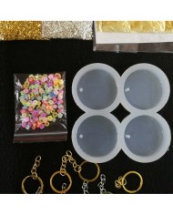 Magnet Kalıbı Yuvarlak Reçine Epoksi Seti - A57 Magnet Kalıbı Yuvarlak Reçine Epoksi Seti - A57