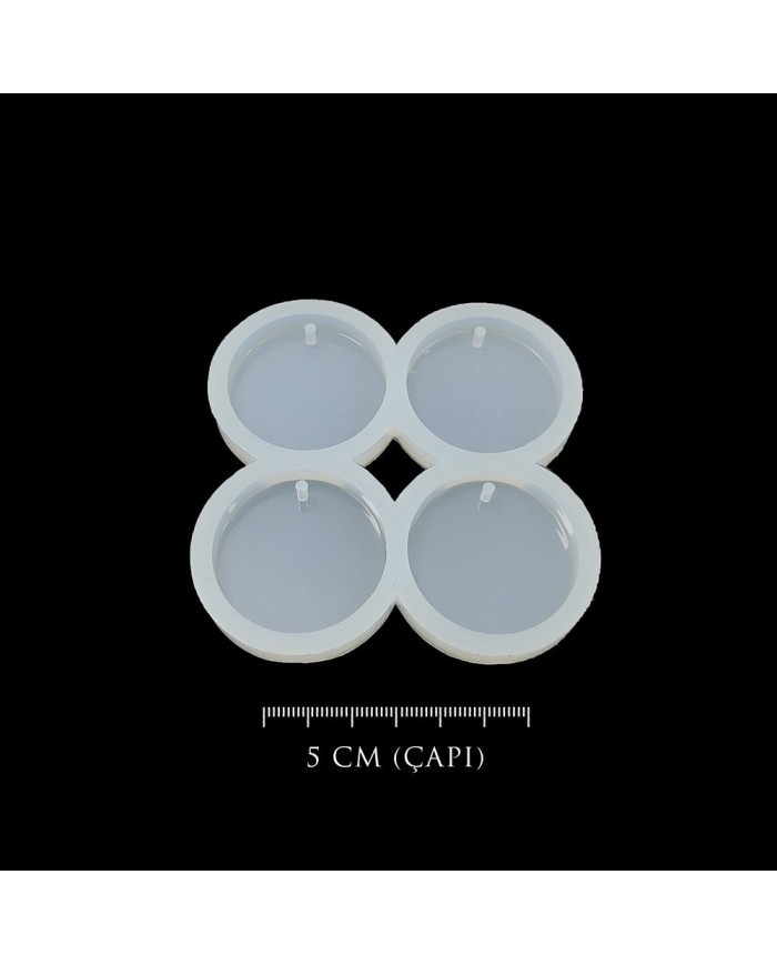 Magnet Kalıbı Yuvarlak Reçine Epoksi Seti - A57 Magnet Kalıbı Yuvarlak Reçine Epoksi Seti - A57