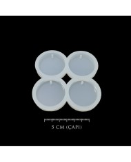 Magnet Kalıbı Yuvarlak Reçine Epoksi Seti - A57 Magnet Kalıbı Yuvarlak Reçine Epoksi Seti - A57