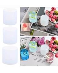 5x5 Silindir Epoksi , Beton ve Mum Silikon Kalıbı -Kod:947