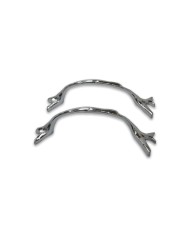 Epoksi Tepsi Kulbu Gümüş Model - Çift