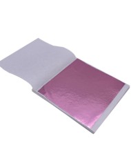 10 Adet Yaprak Varak - Varak Kağıt-Pembe