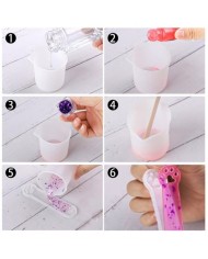 Kitap Ayracı Reçine Epoksi Kalıbı - Kedi Patisi-Kod:931