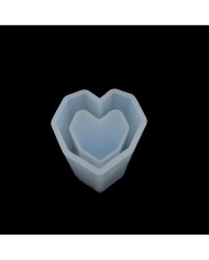 Kalp Reçine Epoksi Kalıp - Kod:953