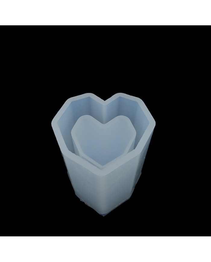 Kalp Reçine Epoksi Kalıp - Kod:953