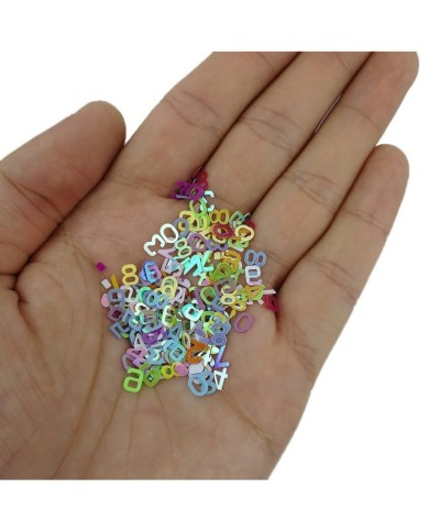 Mini Sayı Karışık Renk Paketi - 5 gr