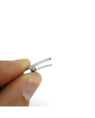 5 adet Reçine Epoksi Takı Kıskacı - Gümüş