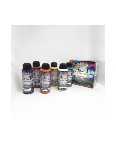 HAZIR AKRİLİK POURİNG BOYA SETİ