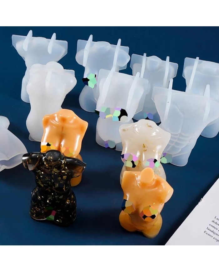 Kadın Vucudu Reçine Epoksi,Sabun ve Mum Kalıbı -Kod:984