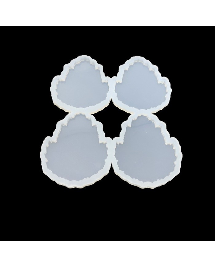 5 Adet Dörtlü Yaprak Kalıp - Reçine Epoksi Kalıp - ÇB5