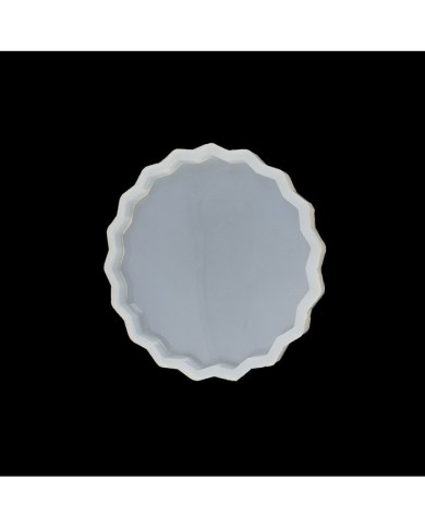 5 Adet Küçük Güneş  Bardak Altı - Reçine Epoksi Kalıp - 12 cm - B15