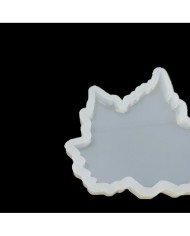 5 ADET Yaprak Bardak Altı - Reçine Epoksi Kalıp - B13