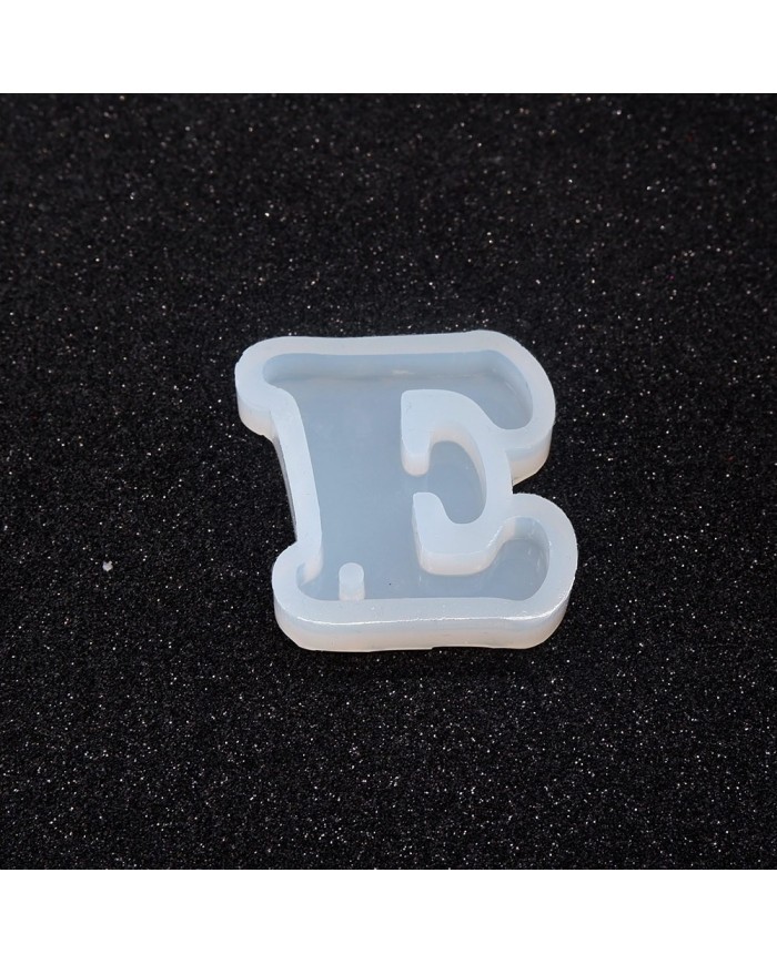 5 Adet Reçine Epoksi Harf Kalıp - E