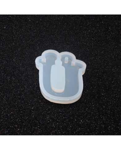 5 Adet Reçine Epoksi Harf Kalıp - Ü