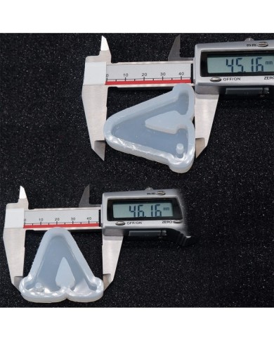 5 Adet Reçine Epoksi Harf Kalıp - V