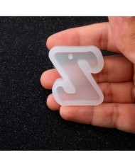 5 Adet Reçine Epoksi Harf Kalıp - Z