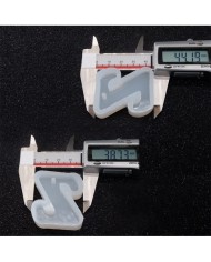 5 Adet Reçine Epoksi Harf Kalıp - Z