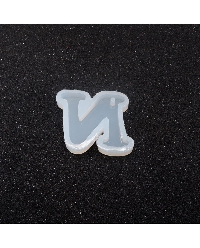 5 Adet Reçine Epoksi Harf Kalıp - N