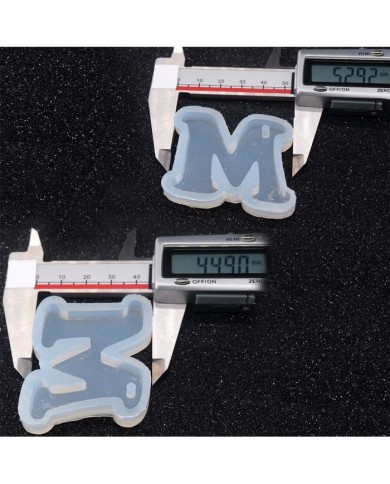 5 Adet Reçine Epoksi Harf Kalıp - M