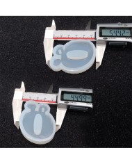 5 Adet Reçine Epoksi Harf Kalıp - Ö