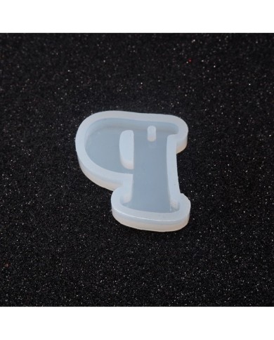 5 Adet Reçine Epoksi Harf Kalıp - P