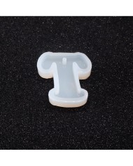 5 adet Reçine Epoksi Harf Kalıp - T