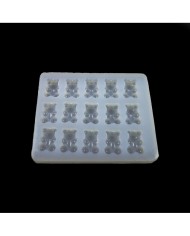 5 Adet - BÜYÜK HARİBO AYI REÇİNE EPOKSİ KALIBI - H1