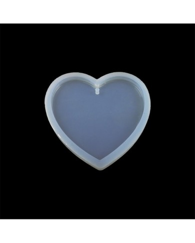 5 Adet - Kalp Reçine Epoksi Kalıbı