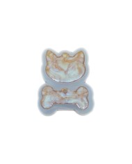 5 Adet - Kedi & Kemik  Reçine Epoksi Kalıp