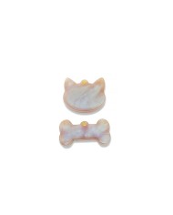 5 Adet - Kedi & Kemik  Reçine Epoksi Kalıp