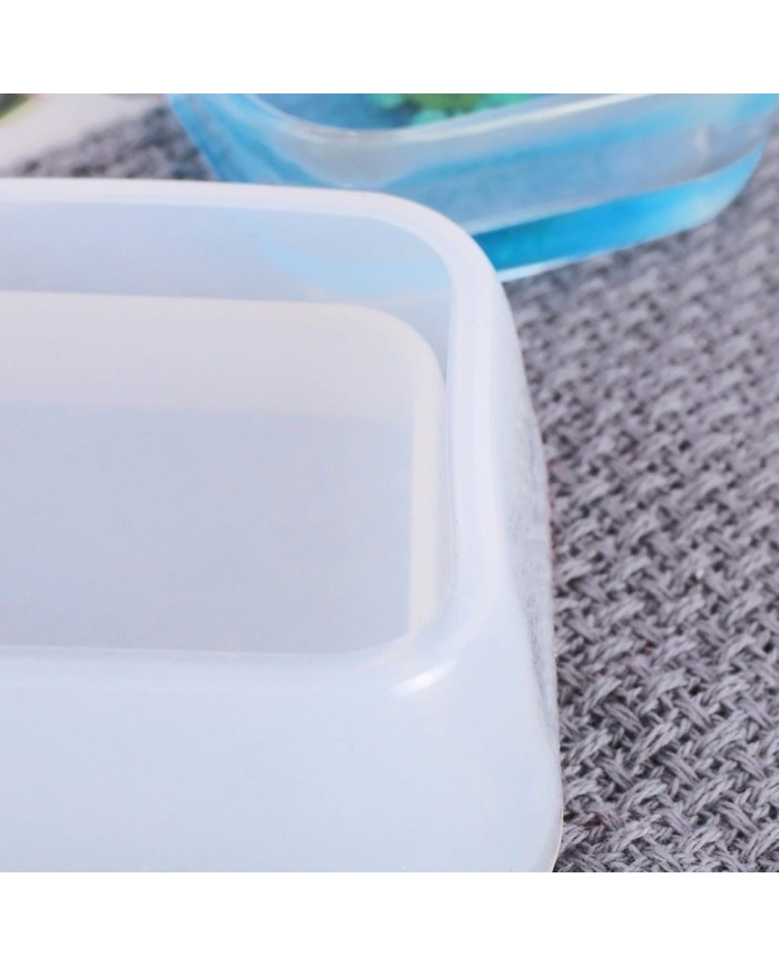 Dörtgen Kase - Reçine Epoksi Kalıbı -Kod:974