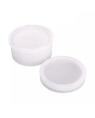 Mumluk ,Yüzüklük, Şekerlik - Kapaklı Kalıp - 8x3.7 cm -Kod:982