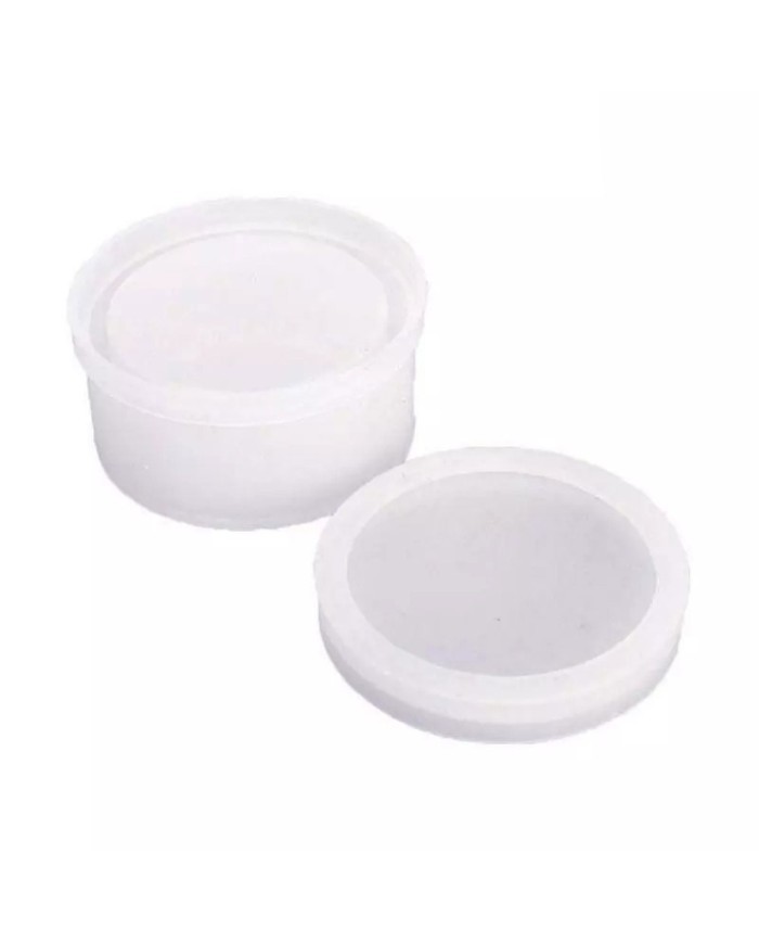 Mumluk ,Yüzüklük, Şekerlik - Kapaklı Kalıp - 8x3.7 cm -Kod:982