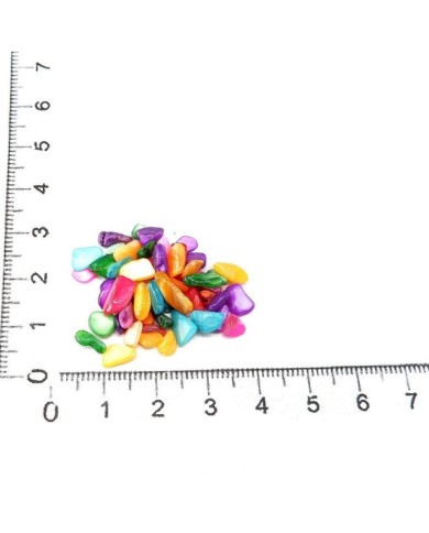 Renkli Deniz Taşı Parçaları - 50gr